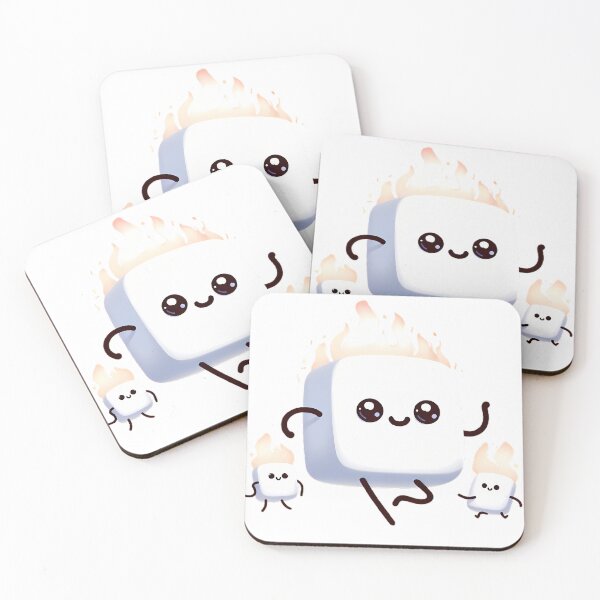 Item preview, Dancing Food: dancing marshmallows designed and sold by CreativeSparkzz.