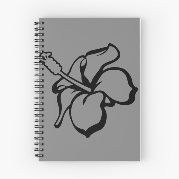 Item preview, Hibiscus in Black designed and sold by Radial Designs.