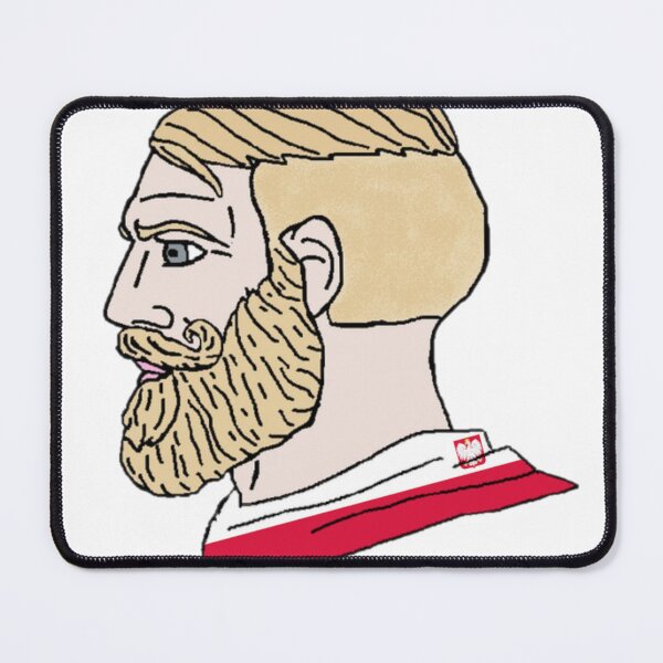 Item preview, Yes Chad - Poland designed and sold by AztecaPixels.