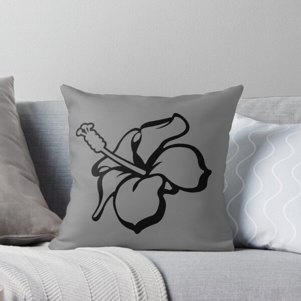 Item preview, Hibiscus in Black designed and sold by Radial Designs.