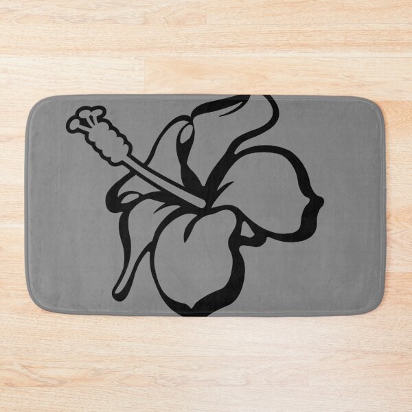 Item preview, Hibiscus in Black designed and sold by Radial Designs.