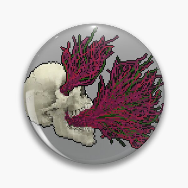 Item preview, Possessed skeleton pixel art designed and sold by ifrico.