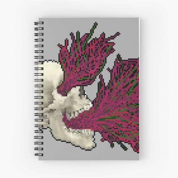 Item preview, Possessed skeleton pixel art designed and sold by ifrico.