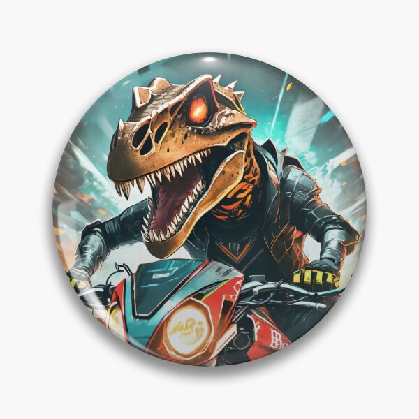 Item preview, T-Rex on a Motorcycle designed and sold by BADESIGNZZ.
