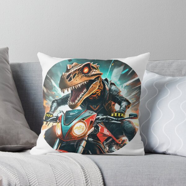 Item preview, T-Rex on a Motorcycle designed and sold by BADESIGNZZ.