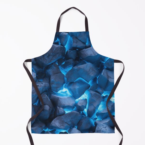 Aperçu de l'œuvre Verre volcanique lueur bleue créée et vendue par Reichcorp.
