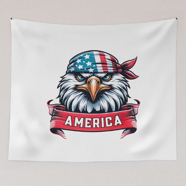 Item preview, Eagle Bandana America designed and sold by MushroomHut.