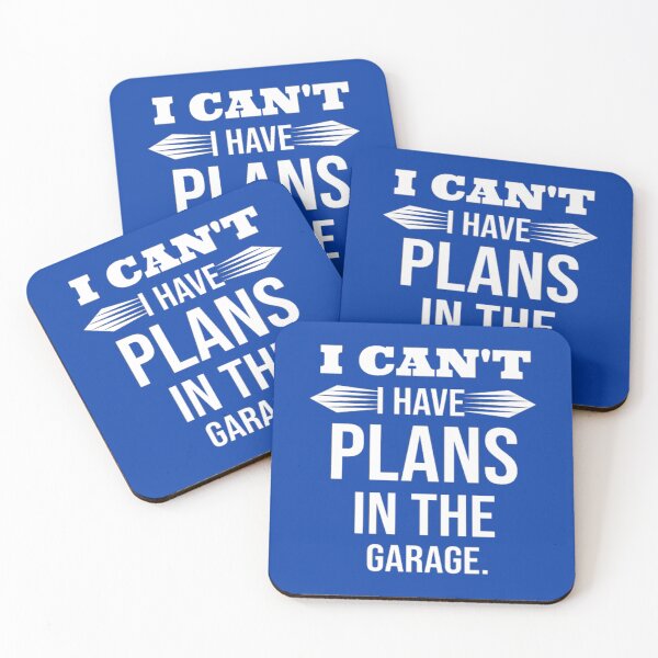 Item preview, I Cant I Have Plans In The Garage Funny Fathers Day Birthday designed and sold by H-ALPHA.