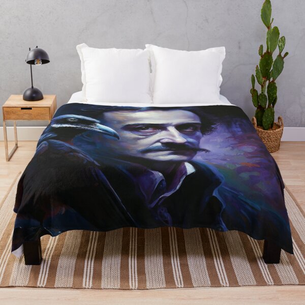 Item preview, Edgar Allen Poe and his raven designed and sold by Salem3one.