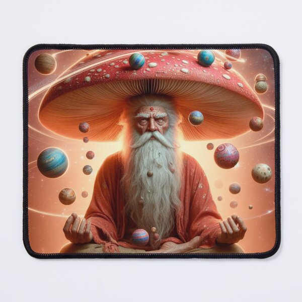 Item preview, Magic Mushroom Buddha designed and sold by Azrora.