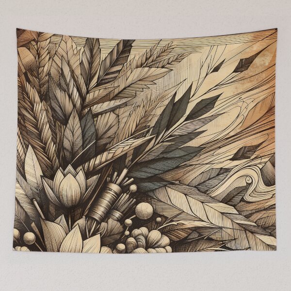 Item preview, Whispers of Nature's Engraved Elegance designed and sold by PictorialWhimsy.