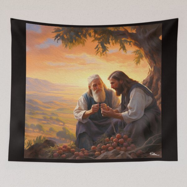 Item preview, PSALM 133 DEW OF HARMONY designed and sold by ArtbyRolleen.