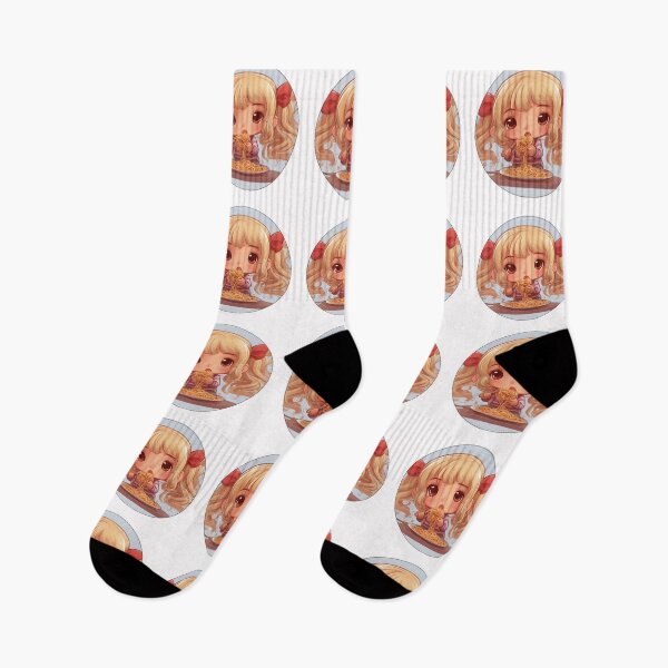 Item preview,  Girl Eating Spaghetti noodles  designed and sold by Angelle55.