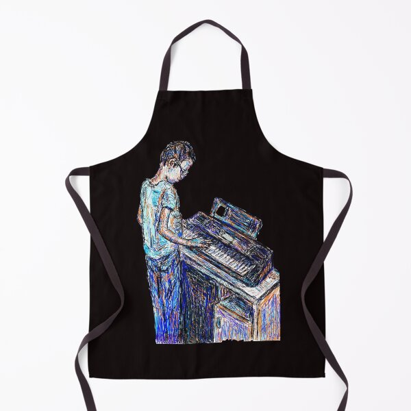 Item preview, A boy playing the on keyboard designed and sold by SHARON NAKAR.
