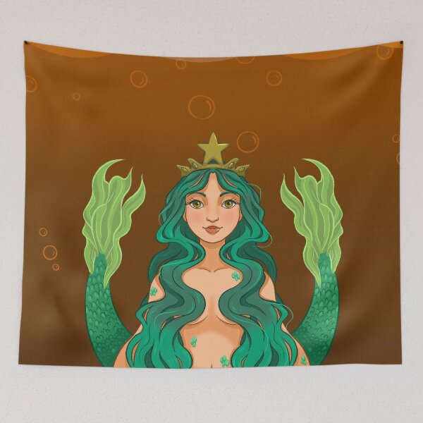 Item preview, Coffee Mermaid designed and sold by ilona-art.