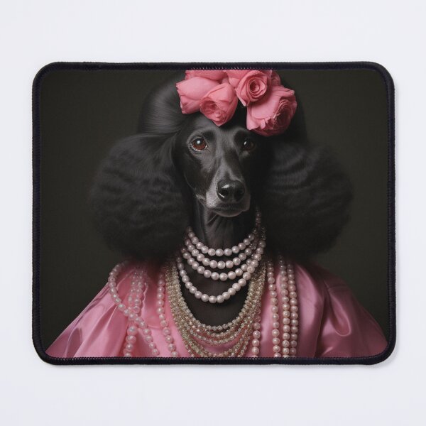 Item preview, Royal Black Poodle designed and sold by Nocturne Paws.