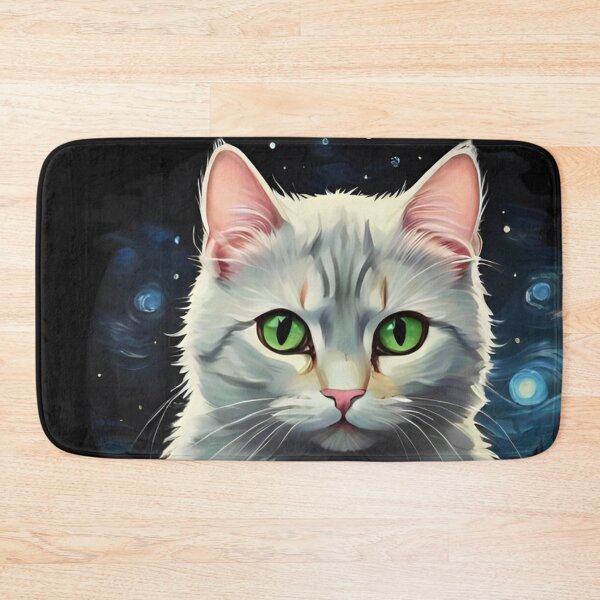 Item preview, starry night cat designed and sold by baspettersen.