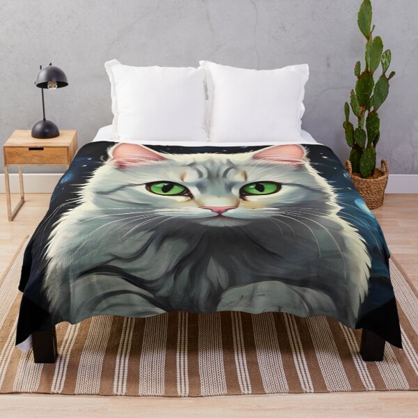 Item preview, starry night cat designed and sold by baspettersen.
