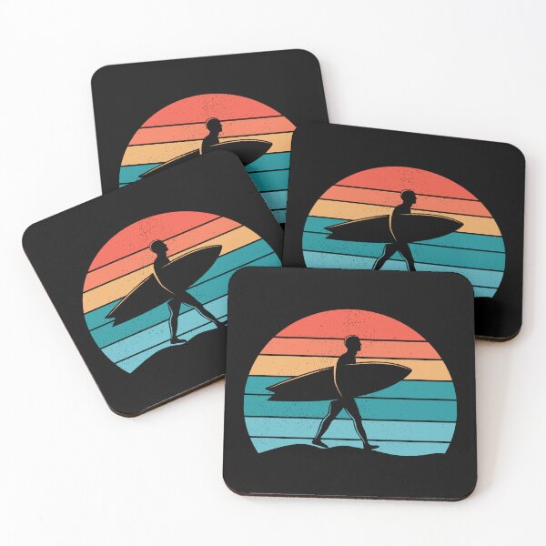 Item preview, Vintage multicolored and surfer sunset designed and sold by GemaDesings.