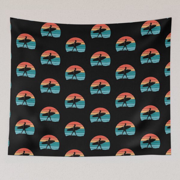 Item preview, Vintage multicolored and surfer sunset designed and sold by GemaDesings.
