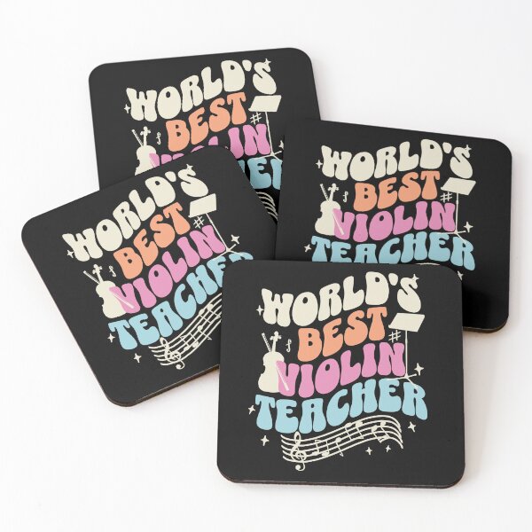 Item preview, World's Best Violin Teacher Violinist Gift designed and sold by Choclazuli.