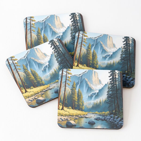 Item preview, Yosemite Landscape designed and sold by Secondearth.