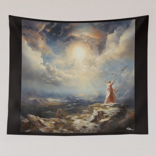 Item preview, PSALM 135 - PRAISE BEYOND THE SKIES designed and sold by ArtbyRolleen.