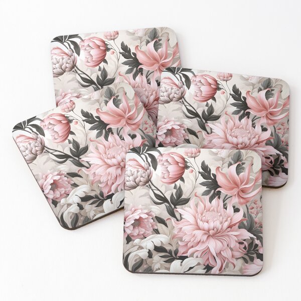 Item preview, Nostalgic Pink Floral Bloomscape designed and sold by meggydesigns.