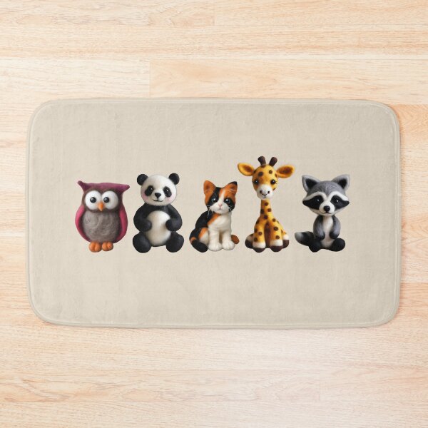 Item preview, Cute Felted Animals designed and sold by Neeshki.
