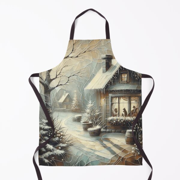 Item preview, Cozy Cabin Winter Wonderland Escape designed and sold by PictorialWhimsy.