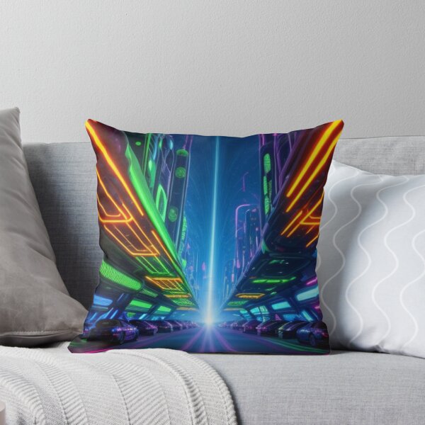 Item preview, Future Down Town Night Time City designed and sold by TheDarkWardrobe.