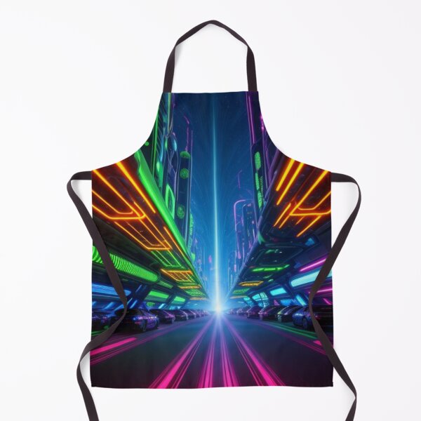Item preview, Future Down Town Night Time City designed and sold by TheDarkWardrobe.