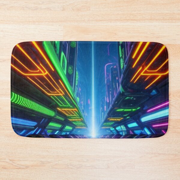 Item preview, Future Down Town Night Time City designed and sold by TheDarkWardrobe.