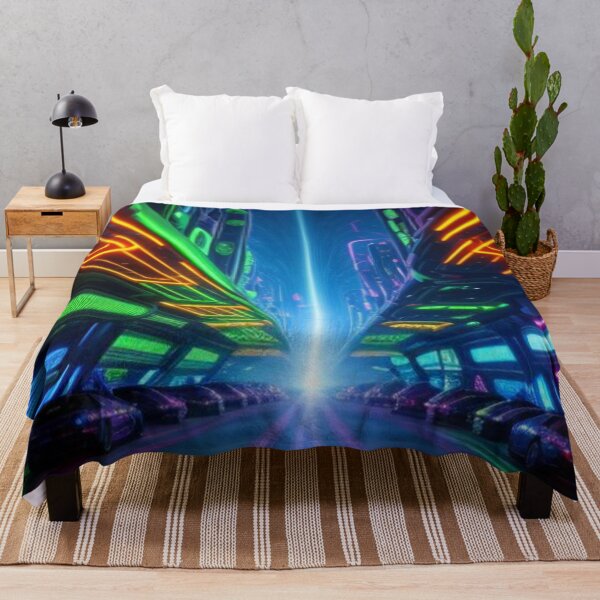 Item preview, Future Down Town Night Time City designed and sold by TheDarkWardrobe.