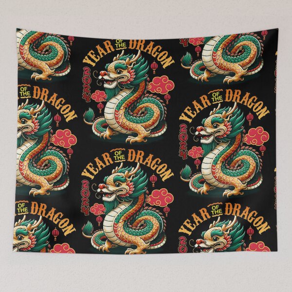 Item preview, Dragon Year 2024 Embrace Lunar New Year Prosperity and Power designed and sold by Nzgiftsandmore.