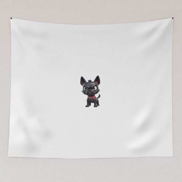 Item preview, angry dog designed and sold by TzCo.