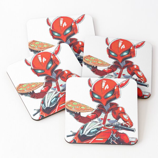 Item preview, Alien Pizza Delivery designed and sold by BADESIGNZZ.