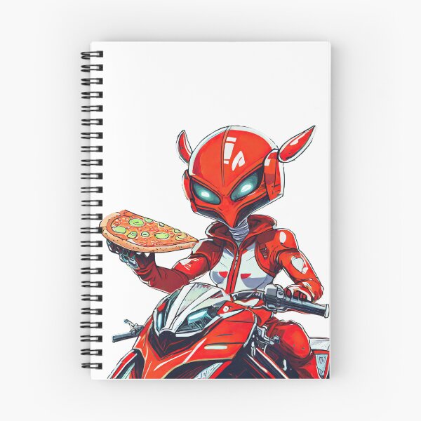 Item preview, Alien Pizza Delivery designed and sold by BADESIGNZZ.