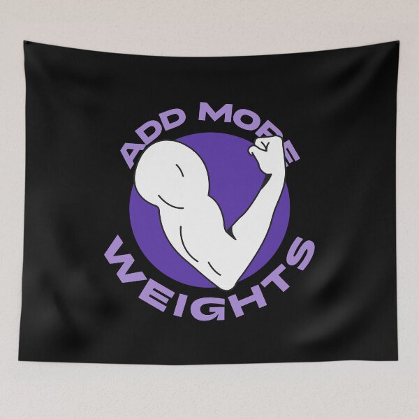 Item preview, Hey Man Add More Weights Saying As Funny Gym Workout Quotes designed and sold by ArabCorner.