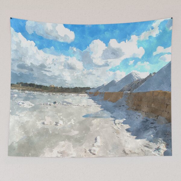 Item preview, Salt ground at Trapani designed and sold by foxxya.