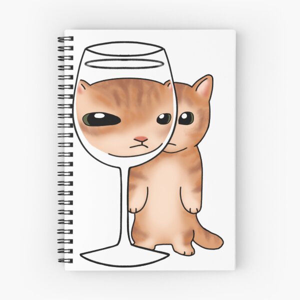 Item preview, Wine Cat designed and sold by leaundeadart.