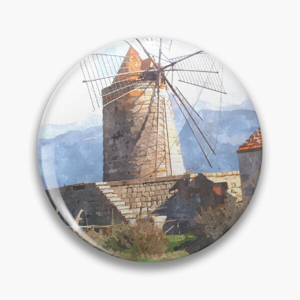 Item preview, Salt Mill at Trapani designed and sold by foxxya.