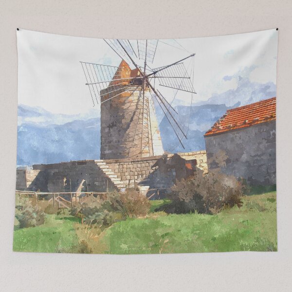 Item preview, Salt Mill at Trapani designed and sold by foxxya.