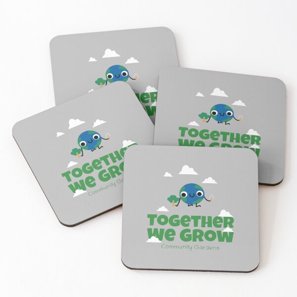 Item preview, Together We Grow: Community Gardens designed and sold by ClickArtProduct.