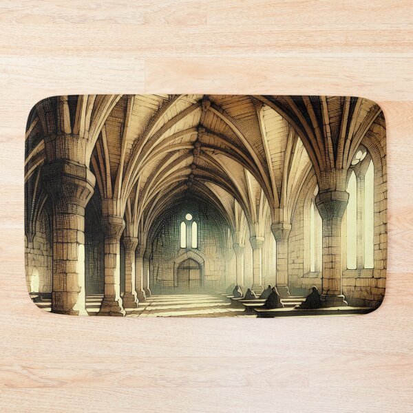 Item preview, Whispers in the Ancient Abbey designed and sold by PictorialWhimsy.