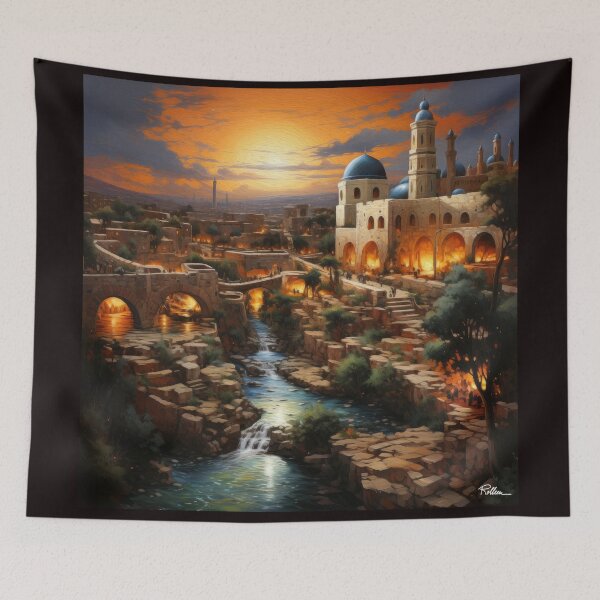 Item preview, PSALM 137 - RIVERS OF BABYLON designed and sold by ArtbyRolleen.