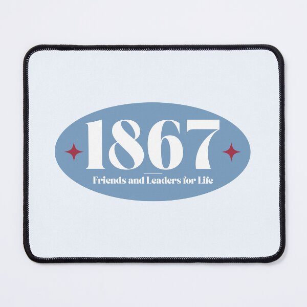 Item preview, 1867 - Friends and Leaders for Life (Oval) designed and sold by Jenna Cage.