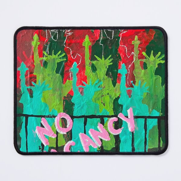 Item preview, Abstract art regarding Immigration with the statue of liberty designed and sold by jbrunoartist.