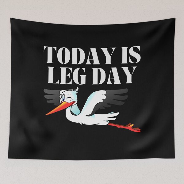 Item preview, Today Is Leg Day Gym Lifestyle Fitness designed and sold by light-artist.