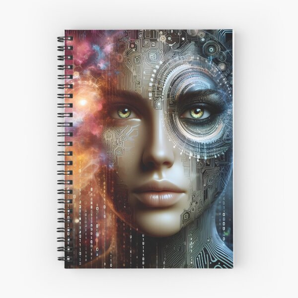 Item preview, Digital Fusion: AI Portrait designed and sold by AI-Only Creations.